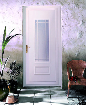 Portes entrée PVC