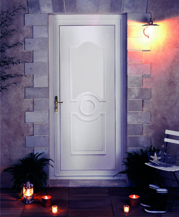 Portes entrée PVC