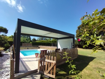 Pose d’une pergola sur mesure dans le secteur de Camblanes-et-Meynac (33)