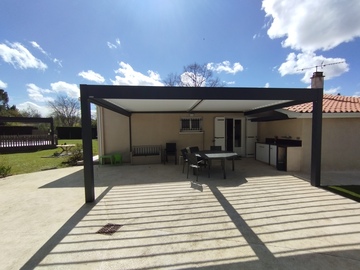Pose d’une pergola sur mesure dans le secteur de Camblanes-et-Meynac (33)