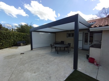 Pose d’une pergola sur mesure dans le secteur de Camblanes-et-Meynac (33)